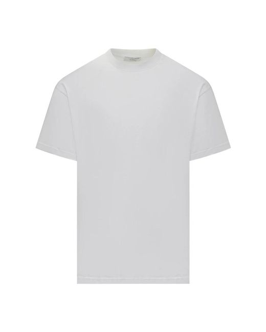 Givenchy Tops ,Wit ,Katoen T-Shirt Met Stempelprint in het White voor heren