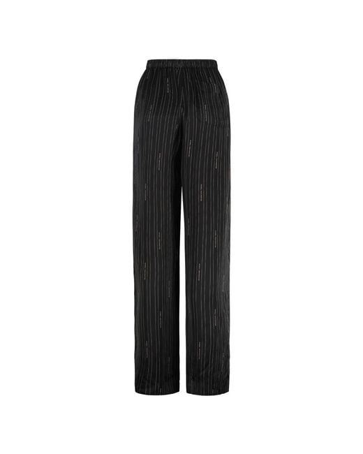 Balenciaga Black Wide Trousers