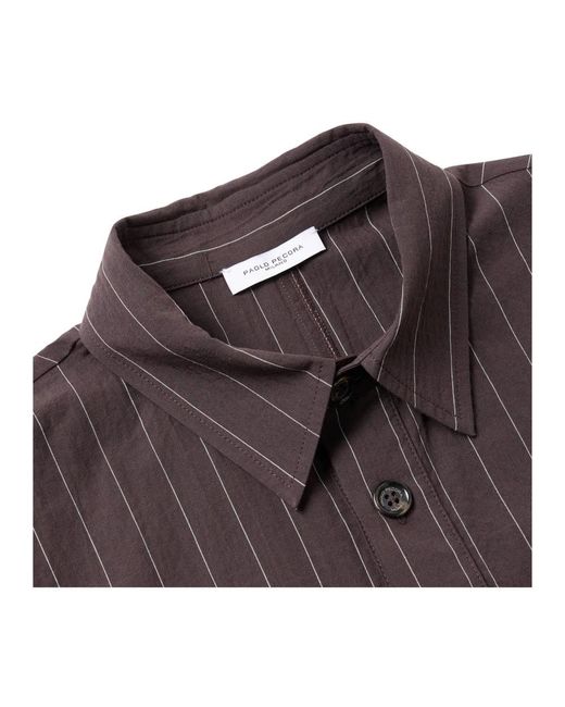 Paolo Pecora Brown Casual Shirts for men