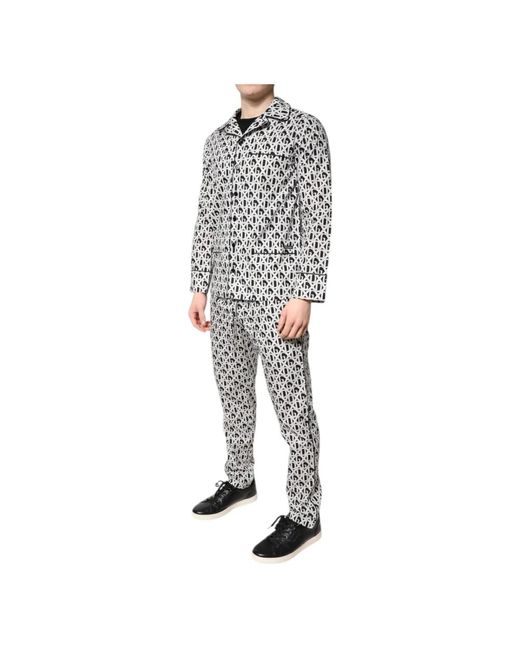 Dolce & Gabbana White Pyjamas for men