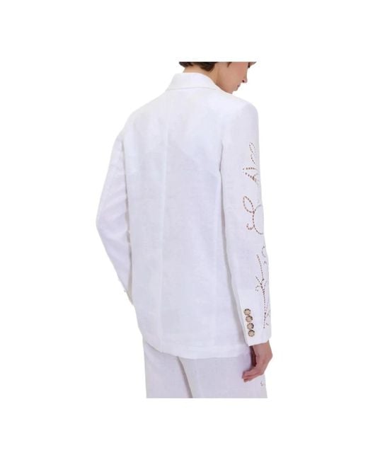 Ermanno Scervino White Blazers