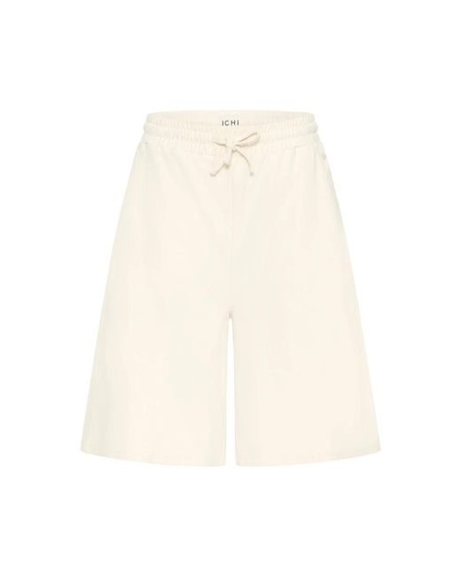 Ichi Long Shorts in het Natural