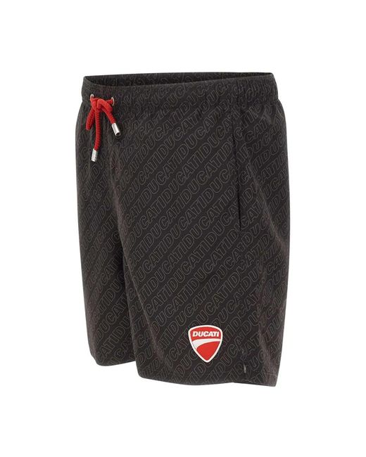 Mc2 Saint Barth Black Beachwear for men