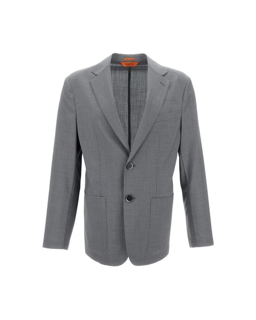 Barena Giacca Monopetto in het Gray voor heren