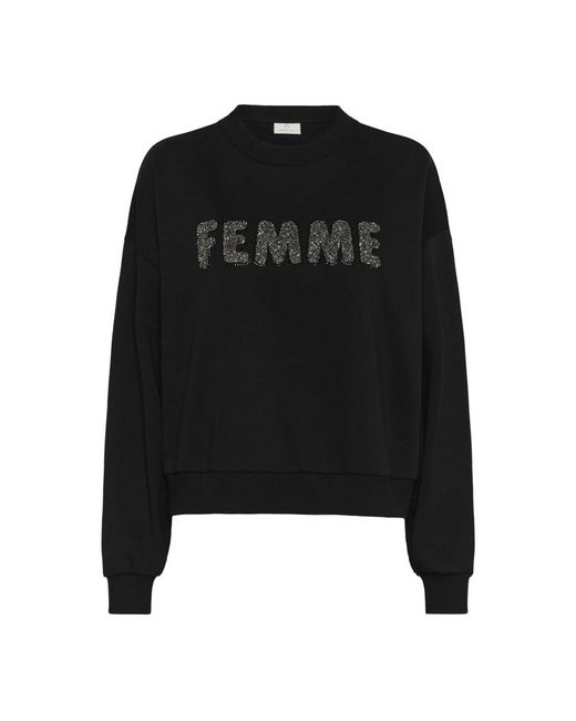 Kaffe Sweatshirts in het Black