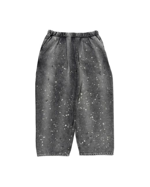 Beams Plus Gray Loose Fit Jeans for men