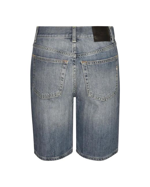 Shorts > denim shorts Dondup en coloris Gray