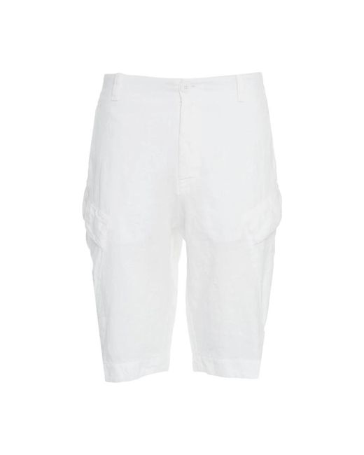Long Shorts Transit de hombre de color White