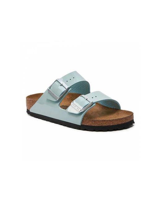 Birkenstock Green Sliders