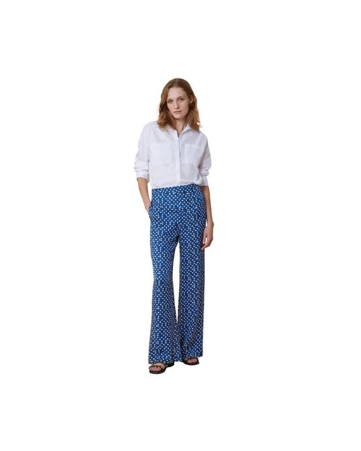 Pennyblack Blue Wide Trousers