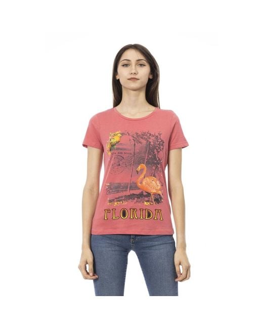 Trussardi Red T-Shirts
