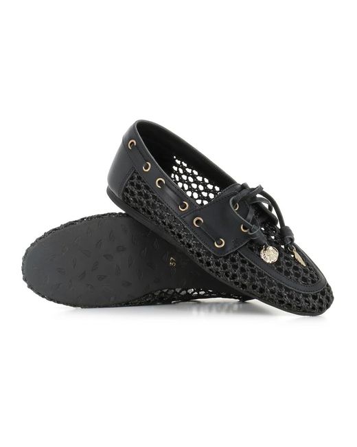 Ancient Greek Sandals Black Sailor Shoes