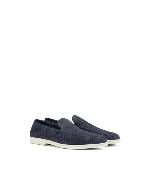 Doucal's Blue Loafers for men