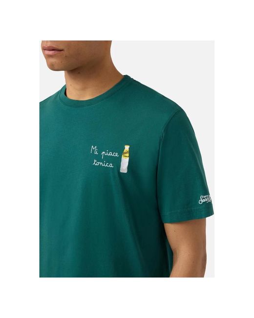 Mc2 Saint Barth Green T-Shirts for men
