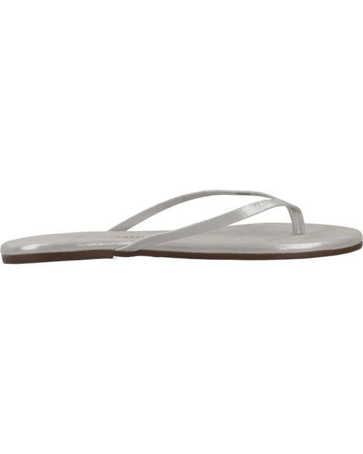 TKEES Schoenen ,Grijs ,Leer Tkeglitters Sandalia Plana in het Gray