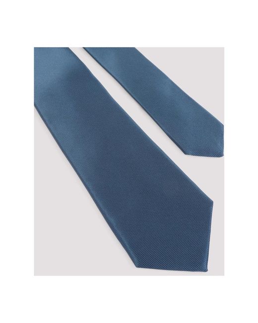 Ties Kiton de hombre de color Blue