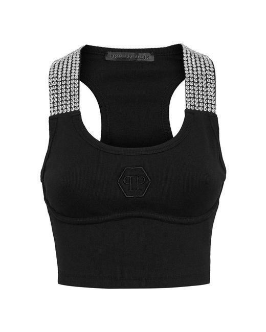 Philipp Plein Tanktop in het Black