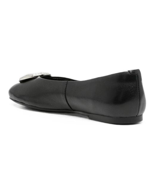ADRIANNA FERETTI Black Ballerina Shoes