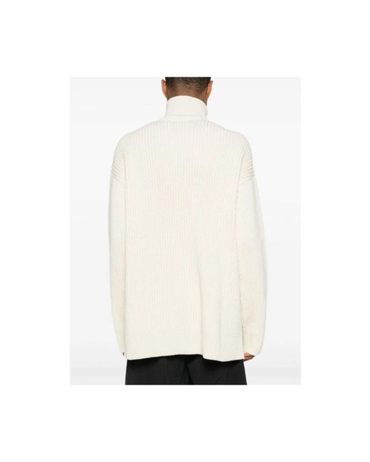 Jil Sander White Turtlenecks for men