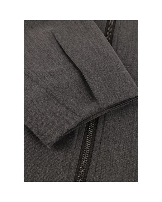 Object Jassen ,Grijs ,Polyester Grijze Bomberjas Voor Vrouwen in het Black