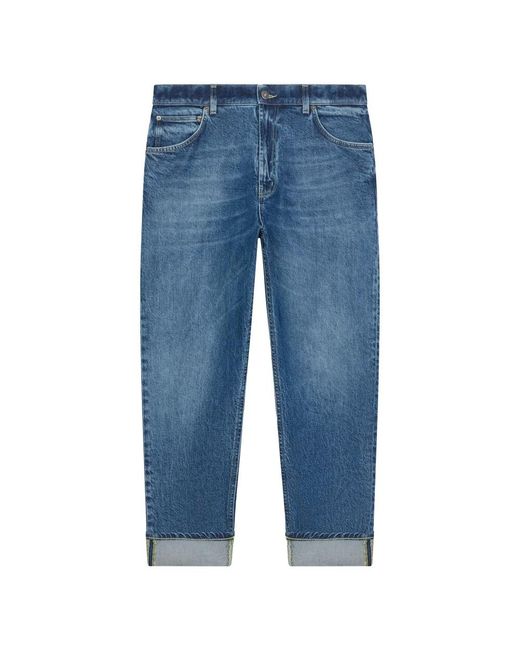 Dondup Blue Loose-Fit Jeans for men