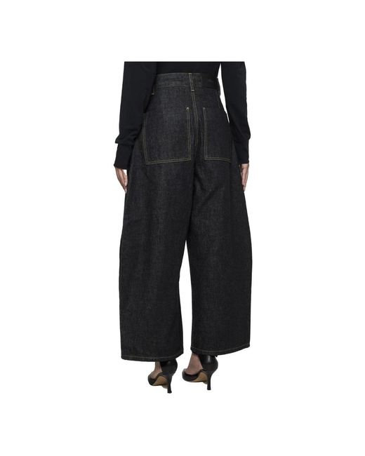 Studio Nicholson Black Wide Jeans