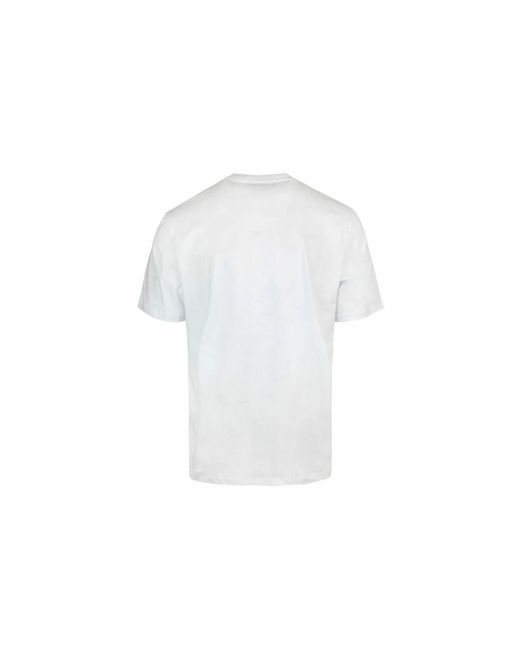 MSGM White T-Shirts for men