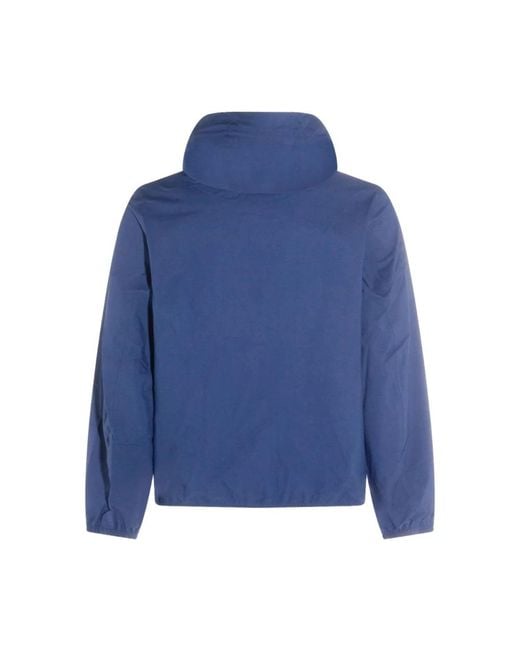 K-Way Blue Rain Jackets for men