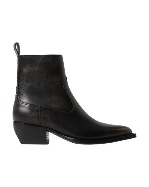 Cowboy Boots di Golden Goose Deluxe Brand in Black