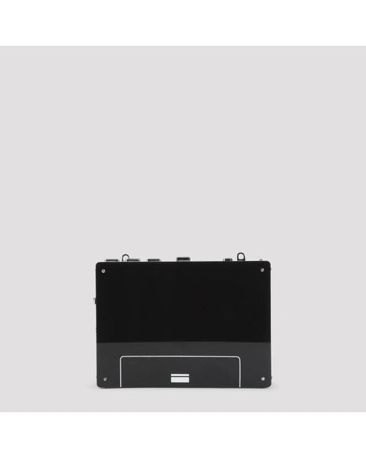 Moschino Black Clutches