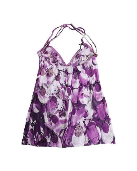 Roberto Cavalli Purple Pyjamas