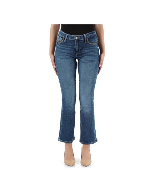 Guess Blue Hohe flare bootcut jeans
