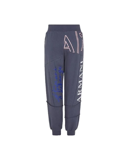 ARMANI EXCHANGE Blue Sweatpants