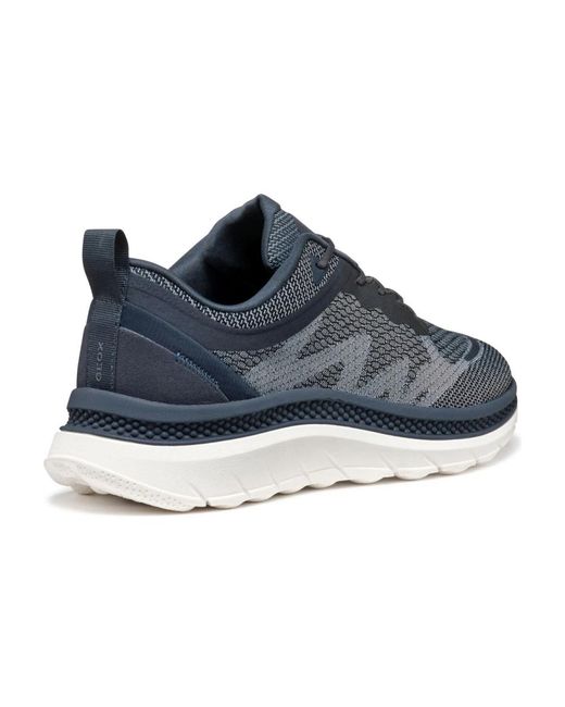 Geox Blaue Freizeitsneakers in Blue für Herren