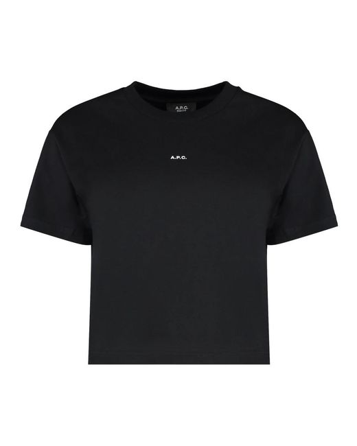 A.P.C. Black T-Shirts