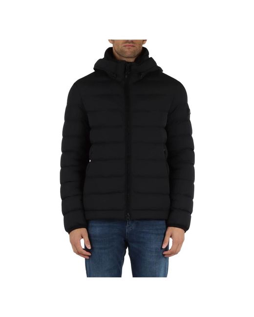 Down Jackets di Peuterey in Black da Uomo