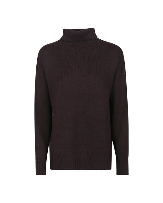 Drumohr Black Turtlenecks