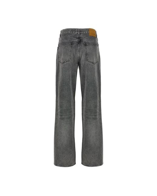 Haikure Gray Straight Jeans