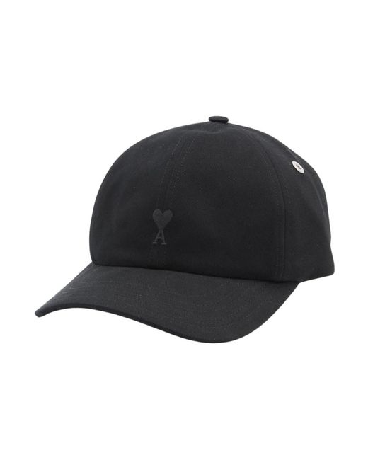 AMI Black Herz-Logo Baseball Cap