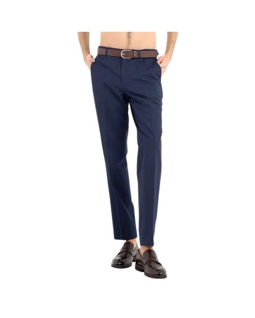 HUGO Broeken Chino's in het Blue voor heren