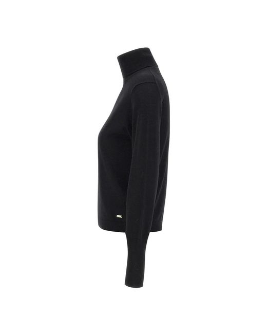 Kaos Turtleneck Trui in het Blue