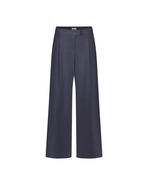 Seductive Wide Trousers in het Blue