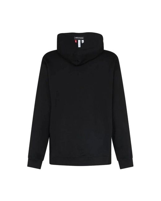 Vision Of Super Gotische Rock Skull Kapuzenpullover Schwarz in Black für Herren