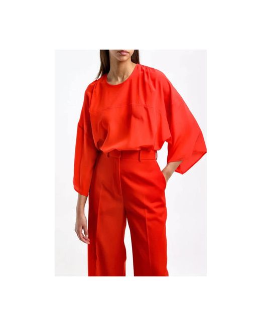 Lanvin Red Blouses