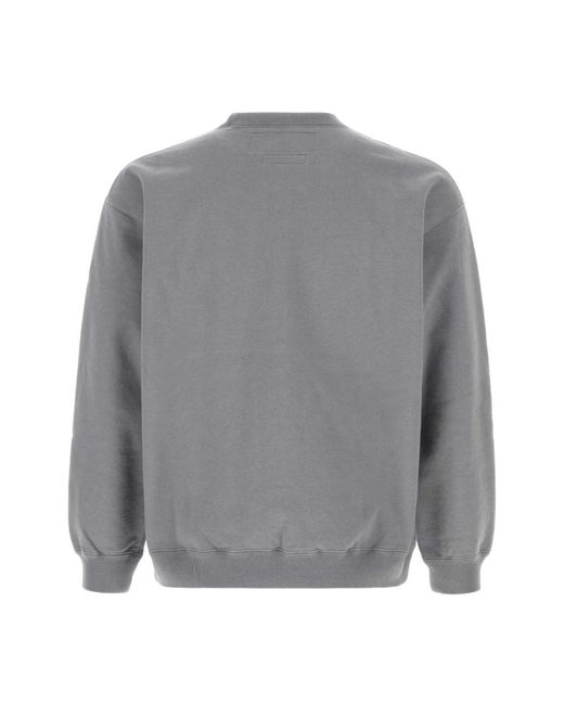 Yohji Yamamoto Gray Sweatshirts for men