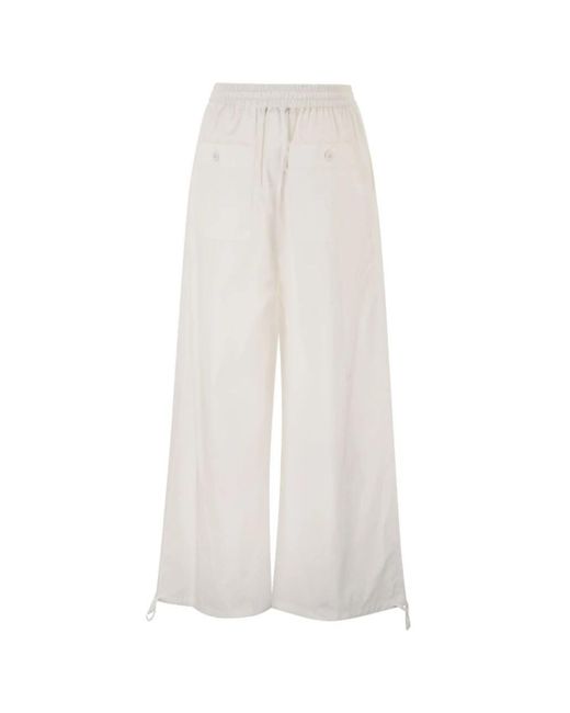 Weekend by Maxmara White Wide Trousers