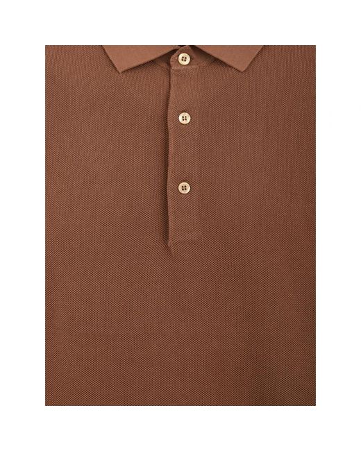 Polo Shirts Aspesi de hombre de color Brown