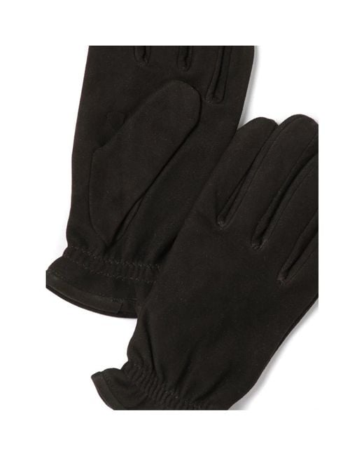Orciani Black Gloves for men