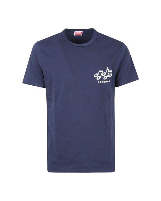 KENZO Blue T-Shirts for men