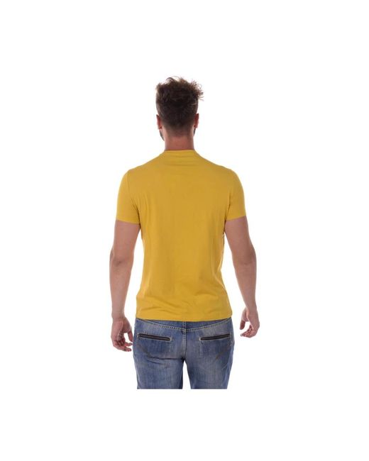 Armani Jeans Yellow T-Shirts for men